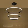 kelvo® DIAMOND KLV-101-0239 Κρεμαστό Φωτιστικό Οροφής LED 120W 12000lm 180° AC 220-240V IP20 Ρυθμιζόμενο Λευκό CCT με Χειριστήριο από 2700K έως 6000K Dimmable – Lumileds SMD Chip – Μαύρο Ματ – Μ80 x Π80 x Υ80cm – 3 Χρόνια Εγγύηση