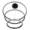 kelvo® DIAMOND KLV-101-0239 Κρεμαστό Φωτιστικό Οροφής LED 120W 12000lm 180° AC 220-240V IP20 Ρυθμιζόμενο Λευκό CCT με Χειριστήριο από 2700K έως 6000K Dimmable – Lumileds SMD Chip – Μαύρο Ματ – Μ80 x Π80 x Υ80cm – 3 Χρόνια Εγγύηση