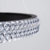 kelvo® DIAMOND KLV-101-0239 Κρεμαστό Φωτιστικό Οροφής LED 120W 12000lm 180° AC 220-240V IP20 Ρυθμιζόμενο Λευκό CCT με Χειριστήριο από 2700K έως 6000K Dimmable – Lumileds SMD Chip – Μαύρο Ματ – Μ80 x Π80 x Υ80cm – 3 Χρόνια Εγγύηση