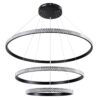 kelvo® DIAMOND KLV-101-0139-V2 Κρεμαστό Φωτιστικό Οροφής LED 120W 12000lm 180° AC 220-240V IP20 Ρυθμιζόμενο Λευκό CCT με Χειριστήριο από 2700K έως 6000K Dimmable – Lumileds SMD Chip – Μαύρο Ματ – Μ80 x Π80 x Υ80cm – 3 Χρόνια Εγγύηση