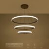 kelvo® DIAMOND KLV-101-0240 Κρεμαστό Φωτιστικό Οροφής LED 120W 12000lm 180° AC 220-240V IP20 Ρυθμιζόμενο Λευκό CCT με Χειριστήριο από 2700K έως 6000K Dimmable – Lumileds SMD Chip – Χρυσό Πλατίνα – Μ80 x Π80 x Υ80cm – 3 Χρόνια Εγγύηση