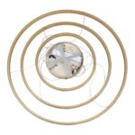 kelvo® DIAMOND KLV-101-0240-V2 Κρεμαστό Φωτιστικό Οροφής LED 120W 12000lm 180° AC 220-240V IP20 Ρυθμιζόμενο Λευκό CCT με Χειριστήριο από 2700K έως 6000K Dimmable – Lumileds SMD Chip – Χρυσό Πλατίνα – Μ80 x Π80 x Υ80cm – 3 Χρόνια Εγγύηση