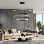 kelvo® DIAMOND KLV-101-0241 Κρεμαστό Φωτιστικό Οροφής LED 150W 15000lm 180° AC 220-240V IP20 Ρυθμιζόμενο Λευκό CCT με Χειριστήριο από 2700K έως 6000K Dimmable – Lumileds SMD Chip – Μαύρο Ματ – Μ100 x Π100 x Υ100cm – 3 Χρόνια Εγγύηση