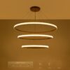 kelvo® DIAMOND KLV-101-0242-V2 Κρεμαστό Φωτιστικό Οροφής LED 150W 15000lm 180° AC 220-240V IP20 Ρυθμιζόμενο Λευκό CCT με Χειριστήριο από 2700K έως 6000K Dimmable – Lumileds SMD Chip – Χρυσό Πλατίνα – Μ100 x Π100 x Υ100cm – 3 Χρόνια Εγγύηση