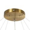kelvo® DIAMOND KLV-101-0242-V2 Κρεμαστό Φωτιστικό Οροφής LED 150W 15000lm 180° AC 220-240V IP20 Ρυθμιζόμενο Λευκό CCT με Χειριστήριο από 2700K έως 6000K Dimmable – Lumileds SMD Chip – Χρυσό Πλατίνα – Μ100 x Π100 x Υ100cm – 3 Χρόνια Εγγύηση