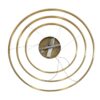 kelvo® DIAMOND KLV-101-0242-V2 Κρεμαστό Φωτιστικό Οροφής LED 150W 15000lm 180° AC 220-240V IP20 Ρυθμιζόμενο Λευκό CCT με Χειριστήριο από 2700K έως 6000K Dimmable – Lumileds SMD Chip – Χρυσό Πλατίνα – Μ100 x Π100 x Υ100cm – 3 Χρόνια Εγγύηση
