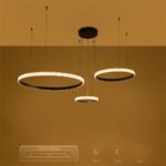 kelvo® DIAMOND KLV-101-0243 Κρεμαστό Φωτιστικό Οροφής LED 100W 10000lm 180° AC 220-240V IP20 Ρυθμιζόμενο Λευκό CCT με Χειριστήριο από 2700K έως 6000K Dimmable – Lumileds SMD Chip – Μαύρο Ματ – Μ110 x Π110 x Υ60cm – 3 Χρόνια Εγγύηση