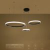 kelvo® DIAMOND KLV-101-0243 Κρεμαστό Φωτιστικό Οροφής LED 100W 10000lm 180° AC 220-240V IP20 Ρυθμιζόμενο Λευκό CCT με Χειριστήριο από 2700K έως 6000K Dimmable – Lumileds SMD Chip – Μαύρο Ματ – Μ110 x Π110 x Υ60cm – 3 Χρόνια Εγγύηση
