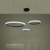 kelvo® DIAMOND KLV-101-0243 Κρεμαστό Φωτιστικό Οροφής LED 100W 10000lm 180° AC 220-240V IP20 Ρυθμιζόμενο Λευκό CCT με Χειριστήριο από 2700K έως 6000K Dimmable – Lumileds SMD Chip – Μαύρο Ματ – Μ110 x Π110 x Υ60cm – 3 Χρόνια Εγγύηση