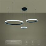 kelvo® DIAMOND KLV-101-0243 Κρεμαστό Φωτιστικό Οροφής LED 100W 10000lm 180° AC 220-240V IP20 Ρυθμιζόμενο Λευκό CCT με Χειριστήριο από 2700K έως 6000K Dimmable – Lumileds SMD Chip – Μαύρο Ματ – Μ110 x Π110 x Υ60cm – 3 Χρόνια Εγγύηση