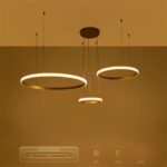kelvo® DIAMOND KLV-101-0244 Κρεμαστό Φωτιστικό Οροφής LED 100W 10000lm 180° AC 220-240V IP20 Ρυθμιζόμενο Λευκό CCT με Χειριστήριο από 2700K έως 6000K Dimmable – Lumileds SMD Chip – Χρυσό Πλατίνα – Μ110 x Π110 x Υ60cm – 3 Χρόνια Εγγύηση