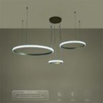 kelvo® DIAMOND KLV-101-0244 Κρεμαστό Φωτιστικό Οροφής LED 100W 10000lm 180° AC 220-240V IP20 Ρυθμιζόμενο Λευκό CCT με Χειριστήριο από 2700K έως 6000K Dimmable – Lumileds SMD Chip – Χρυσό Πλατίνα – Μ110 x Π110 x Υ60cm – 3 Χρόνια Εγγύηση