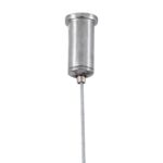kelvo® DIAMOND KLV-101-0244 Κρεμαστό Φωτιστικό Οροφής LED 100W 10000lm 180° AC 220-240V IP20 Ρυθμιζόμενο Λευκό CCT με Χειριστήριο από 2700K έως 6000K Dimmable – Lumileds SMD Chip – Χρυσό Πλατίνα – Μ110 x Π110 x Υ60cm – 3 Χρόνια Εγγύηση