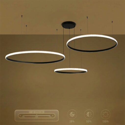 kelvo® DIAMOND KLV-101-0245 Κρεμαστό Φωτιστικό Οροφής LED 150W 15000lm 180° AC 220-240V IP20 Ρυθμιζόμενο Λευκό CCT με Χειριστήριο από 2700K έως 6000K Dimmable – Lumileds SMD Chip – Μαύρο Ματ – Μ170 x Π170 x Υ60cm – 3 Χρόνια Εγγύηση