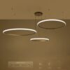 kelvo® DIAMOND KLV-101-0246 Κρεμαστό Φωτιστικό Οροφής LED 150W 15000lm 180° AC 220-240V IP20 Ρυθμιζόμενο Λευκό CCT με Χειριστήριο από 2700K έως 6000K Dimmable – Lumileds SMD Chip – Χρυσό Πλατίνα – Μ170 x Π170 x Υ60cm – 3 Χρόνια Εγγύηση