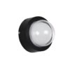 kelvo® NEXA KLV-101-0249 Φωτιστικό Τοίχου / Απλίκα LED 6W 360lm 180° AC 220-240V Αδιάβροχο IP65 Μπλε – Sanan SMD Chip & TÜV SÜD Driver – Μαύρο Ματ – Μ11 x Π8.5 x Υ11cm – 5 Χρόνια Εγγύηση
