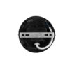 kelvo® NEXA KLV-101-0249 Φωτιστικό Τοίχου / Απλίκα LED 6W 360lm 180° AC 220-240V Αδιάβροχο IP65 Μπλε – Sanan SMD Chip & TÜV SÜD Driver – Μαύρο Ματ – Μ11 x Π8.5 x Υ11cm – 5 Χρόνια Εγγύηση