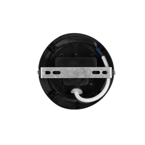 kelvo® NEXA KLV-101-0249 Φωτιστικό Τοίχου / Απλίκα LED 6W 360lm 180° AC 220-240V Αδιάβροχο IP65 Μπλε – Sanan SMD Chip & TÜV SÜD Driver – Μαύρο Ματ – Μ11 x Π8.5 x Υ11cm – 5 Χρόνια Εγγύηση