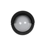kelvo® NEXA KLV-101-0253 Φωτιστικό Τοίχου / Απλίκα LED 6W 360lm 180° AC 220-240V Αδιάβροχο IP65 Μπλε – Sanan SMD Chip & TÜV SÜD Driver – Μαύρο Ματ – Μ11 x Π9 x Υ11cm – 5 Χρόνια Εγγύηση