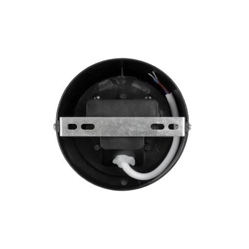kelvo® NEXA KLV-101-0253 Φωτιστικό Τοίχου / Απλίκα LED 6W 360lm 180° AC 220-240V Αδιάβροχο IP65 Μπλε – Sanan SMD Chip & TÜV SÜD Driver – Μαύρο Ματ – Μ11 x Π9 x Υ11cm – 5 Χρόνια Εγγύηση