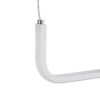 kelvo® LINARIA KLV-101-0259 Κρεμαστό Φωτιστικό Οροφής LED 72W 7200lm 180° AC 220-240V IP20 Ρυθμιζόμενο Λευκό CCT με Χειριστήριο από 2700K έως 6000K Dimmable – Lumileds SMD Chip – Λευκό Ματ – Μ130 x Π4 x Υ25cm – 3 Χρόνια Εγγύηση