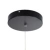 kelvo® KIBOO KLV-101-0261 Κρεμαστό Φωτιστικό Οροφής LED 36W 3600lm 360° AC 220-240V IP20 Ρυθμιζόμενο Λευκό CCT με Χειριστήριο από 2700K έως 6000K Dimmable – Lumileds SMD Chip – Μαύρο Ματ – Μ40 x Π40 x Υ40cm – 3 Χρόνια Εγγύηση