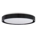 kelvo® BARCHETTA KLV-101-0265 Κρεμαστό Φωτιστικό Οροφής LED 72W 7200lm 120° AC 220-240V IP20 Ρυθμιζόμενο Λευκό CCT με Χειριστήριο από 2700K έως 6000K Dimmable – Lumileds SMD Chip – Μαύρο Ματ – Μ48 x Π48 x Υ8.2cm – 3 Χρόνια Εγγύηση