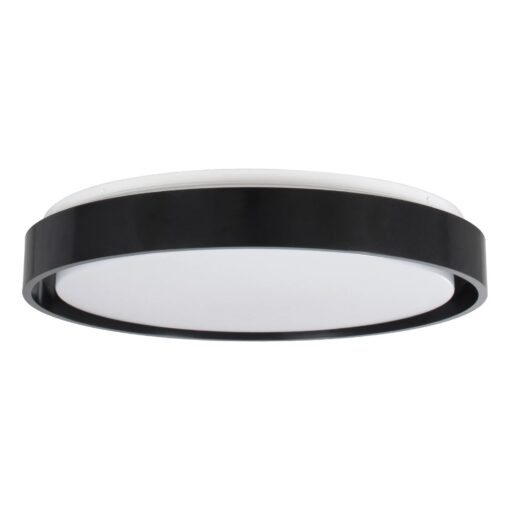 kelvo® BARCHETTA KLV-101-0265 Κρεμαστό Φωτιστικό Οροφής LED 72W 7200lm 120° AC 220-240V IP20 Ρυθμιζόμενο Λευκό CCT με Χειριστήριο από 2700K έως 6000K Dimmable – Lumileds SMD Chip – Μαύρο Ματ – Μ48 x Π48 x Υ8.2cm – 3 Χρόνια Εγγύηση