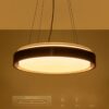 kelvo® BARCHETTA KLV-101-0265 Κρεμαστό Φωτιστικό Οροφής LED 72W 7200lm 120° AC 220-240V IP20 Ρυθμιζόμενο Λευκό CCT με Χειριστήριο από 2700K έως 6000K Dimmable – Lumileds SMD Chip – Μαύρο Ματ – Μ48 x Π48 x Υ8.2cm – 3 Χρόνια Εγγύηση
