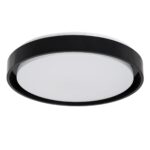 kelvo® BARCHETTA KLV-101-0265 Κρεμαστό Φωτιστικό Οροφής LED 72W 7200lm 120° AC 220-240V IP20 Ρυθμιζόμενο Λευκό CCT με Χειριστήριο από 2700K έως 6000K Dimmable – Lumileds SMD Chip – Μαύρο Ματ – Μ48 x Π48 x Υ8.2cm – 3 Χρόνια Εγγύηση