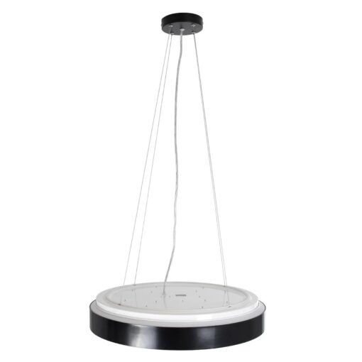 kelvo® BARCHETTA KLV-101-0265-V2 Φωτιστικό Οροφής LED 72W 7200lm 120° AC 220-240V IP20 Ρυθμιζόμενο Λευκό CCT με Χειριστήριο από 2700K έως 6000K Dimmable – Lumileds SMD Chip – Μαύρο Ματ – Μ48 x Π48 x Υ8.2cm – 3 Χρόνια Εγγύηση