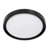 kelvo® BARCHETTA KLV-101-0265-V2 Φωτιστικό Οροφής LED 72W 7200lm 120° AC 220-240V IP20 Ρυθμιζόμενο Λευκό CCT με Χειριστήριο από 2700K έως 6000K Dimmable – Lumileds SMD Chip – Μαύρο Ματ – Μ48 x Π48 x Υ8.2cm – 3 Χρόνια Εγγύηση