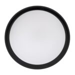 kelvo® BARCHETTA KLV-101-0265-V2 Φωτιστικό Οροφής LED 72W 7200lm 120° AC 220-240V IP20 Ρυθμιζόμενο Λευκό CCT με Χειριστήριο από 2700K έως 6000K Dimmable – Lumileds SMD Chip – Μαύρο Ματ – Μ48 x Π48 x Υ8.2cm – 3 Χρόνια Εγγύηση