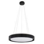 kelvo® BARCHETTA KLV-101-0265-V2 Φωτιστικό Οροφής LED 72W 7200lm 120° AC 220-240V IP20 Ρυθμιζόμενο Λευκό CCT με Χειριστήριο από 2700K έως 6000K Dimmable – Lumileds SMD Chip – Μαύρο Ματ – Μ48 x Π48 x Υ8.2cm – 3 Χρόνια Εγγύηση