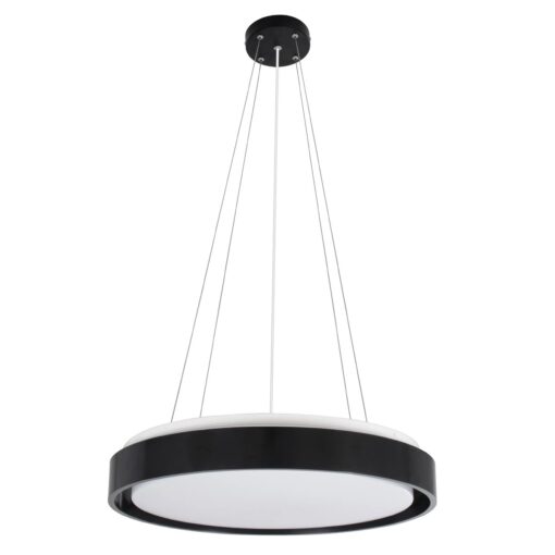 kelvo® BARCHETTA KLV-101-0265-V2 Φωτιστικό Οροφής LED 72W 7200lm 120° AC 220-240V IP20 Ρυθμιζόμενο Λευκό CCT με Χειριστήριο από 2700K έως 6000K Dimmable – Lumileds SMD Chip – Μαύρο Ματ – Μ48 x Π48 x Υ8.2cm – 3 Χρόνια Εγγύηση