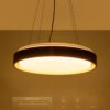 kelvo® BARCHETTA KLV-101-0266 Κρεμαστό Φωτιστικό Οροφής LED 72W 7200lm 120° AC 220-240V IP20 Ρυθμιζόμενο Λευκό CCT με Χειριστήριο από 2700K έως 6000K Dimmable – Lumileds SMD Chip – Μαύρο & Σαμπανιζέ Χρυσό Ματ – Μ48 x Π48 x Υ8.2cm – 3 Χρόνια Εγγύηση