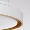kelvo® BARCHETTA KLV-101-0267 Κρεμαστό Φωτιστικό Οροφής LED 72W 7200lm 120° AC 220-240V IP20 Ρυθμιζόμενο Λευκό CCT με Χειριστήριο από 2700K έως 6000K Dimmable – Lumileds SMD Chip – Λευκό & Σαμπανιζέ Χρυσό Ματ – Μ48 x Π48 x Υ8.2cm – 3 Χρόνια Εγγύηση