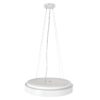 kelvo® BARCHETTA KLV-101-0267-V2 Φωτιστικό Οροφής LED 72W 7200lm 120° AC 220-240V IP20 Ρυθμιζόμενο Λευκό CCT με Χειριστήριο από 2700K έως 6000K Dimmable – Lumileds SMD Chip – Λευκό & Σαμπανιζέ Χρυσό Ματ – Μ48 x Π48 x Υ8.2cm – 3 Χρόνια Εγγύηση