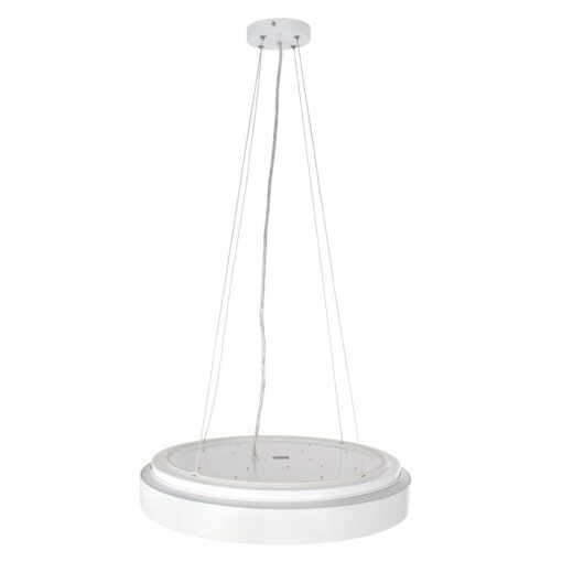 kelvo® BARCHETTA KLV-101-0267-V2 Φωτιστικό Οροφής LED 72W 7200lm 120° AC 220-240V IP20 Ρυθμιζόμενο Λευκό CCT με Χειριστήριο από 2700K έως 6000K Dimmable – Lumileds SMD Chip – Λευκό & Σαμπανιζέ Χρυσό Ματ – Μ48 x Π48 x Υ8.2cm – 3 Χρόνια Εγγύηση
