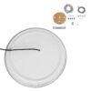kelvo® BARCHETTA KLV-101-0268 Κρεμαστό Φωτιστικό Οροφής LED 72W 7200lm 120° AC 220-240V IP20 Ρυθμιζόμενο Λευκό CCT με Χειριστήριο από 2700K έως 6000K Dimmable – Lumileds SMD Chip – Σαμπανιζέ Χρυσό Ματ – Μ48 x Π48 x Υ8.2cm – 3 Χρόνια Εγγύηση