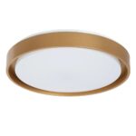 kelvo® BARCHETTA KLV-101-0268 Κρεμαστό Φωτιστικό Οροφής LED 72W 7200lm 120° AC 220-240V IP20 Ρυθμιζόμενο Λευκό CCT με Χειριστήριο από 2700K έως 6000K Dimmable – Lumileds SMD Chip – Σαμπανιζέ Χρυσό Ματ – Μ48 x Π48 x Υ8.2cm – 3 Χρόνια Εγγύηση
