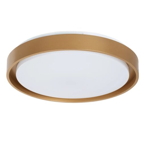 kelvo® BARCHETTA KLV-101-0268 Κρεμαστό Φωτιστικό Οροφής LED 72W 7200lm 120° AC 220-240V IP20 Ρυθμιζόμενο Λευκό CCT με Χειριστήριο από 2700K έως 6000K Dimmable – Lumileds SMD Chip – Σαμπανιζέ Χρυσό Ματ – Μ48 x Π48 x Υ8.2cm – 3 Χρόνια Εγγύηση
