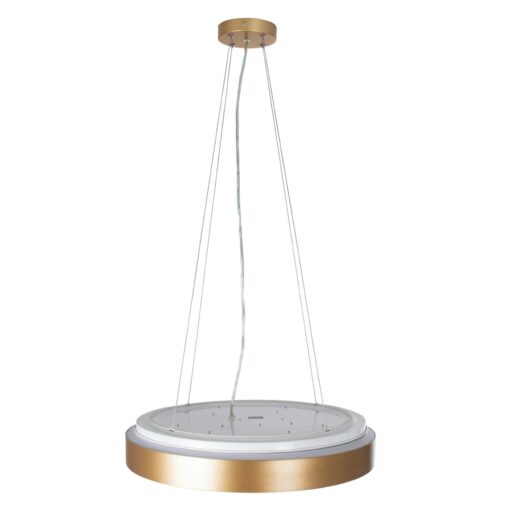 kelvo® BARCHETTA KLV-101-0268-V2 Φωτιστικό Οροφής LED 72W 7200lm 120° AC 220-240V IP20 Ρυθμιζόμενο Λευκό CCT με Χειριστήριο από 2700K έως 6000K Dimmable – Lumileds SMD Chip – Σαμπανιζέ Χρυσό Ματ – Μ48 x Π48 x Υ8.2cm – 3 Χρόνια Εγγύηση