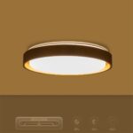 kelvo® BARCHETTA KLV-101-0268-V2 Φωτιστικό Οροφής LED 72W 7200lm 120° AC 220-240V IP20 Ρυθμιζόμενο Λευκό CCT με Χειριστήριο από 2700K έως 6000K Dimmable – Lumileds SMD Chip – Σαμπανιζέ Χρυσό Ματ – Μ48 x Π48 x Υ8.2cm – 3 Χρόνια Εγγύηση