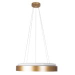 kelvo® BARCHETTA KLV-101-0268-V2 Φωτιστικό Οροφής LED 72W 7200lm 120° AC 220-240V IP20 Ρυθμιζόμενο Λευκό CCT με Χειριστήριο από 2700K έως 6000K Dimmable – Lumileds SMD Chip – Σαμπανιζέ Χρυσό Ματ – Μ48 x Π48 x Υ8.2cm – 3 Χρόνια Εγγύηση