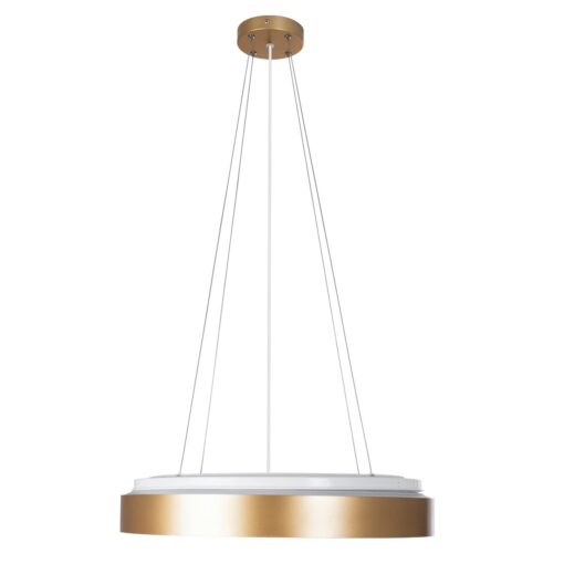 kelvo® BARCHETTA KLV-101-0268-V2 Φωτιστικό Οροφής LED 72W 7200lm 120° AC 220-240V IP20 Ρυθμιζόμενο Λευκό CCT με Χειριστήριο από 2700K έως 6000K Dimmable – Lumileds SMD Chip – Σαμπανιζέ Χρυσό Ματ – Μ48 x Π48 x Υ8.2cm – 3 Χρόνια Εγγύηση