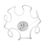 kelvo® TARANTULA KLV-101-0270 Κρεμαστό Φωτιστικό Οροφής LED 120W 12000lm 360° AC 220-240V IP20 Ρυθμιζόμενο Λευκό CCT με Χειριστήριο από 2700K έως 6000K Dimmable – Lumileds SMD Chip – Λευκό Ματ – Μ78 x Π78 x Υ31.5cm – 3 Χρόνια Εγγύηση