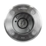 kelvo® KERIA KLV-101-0275 Χωνευτό Φωτιστικό Σποτ Δαπέδου για Λάμπα MR16 με Ντουί GU10 AC 220-240V Αδιάβροχο IP68 IK09 – Ανοξείδωτο Ατσάλι SS316 – Μ11 x Π11 x Υ11.5cm / Q10.4cm