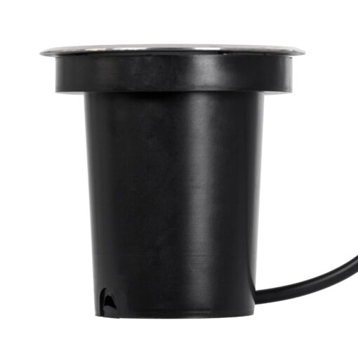 kelvo® KERIA KLV-101-0275 Χωνευτό Φωτιστικό Σποτ Δαπέδου για Λάμπα MR16 με Ντουί GU10 AC 220-240V Αδιάβροχο IP68 IK09 – Ανοξείδωτο Ατσάλι SS316 – Μ11 x Π11 x Υ11.5cm / Q10.4cm