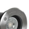 kelvo® KERIA KLV-101-0275 Χωνευτό Φωτιστικό Σποτ Δαπέδου για Λάμπα MR16 με Ντουί GU10 AC 220-240V Αδιάβροχο IP68 IK09 – Ανοξείδωτο Ατσάλι SS316 – Μ11 x Π11 x Υ11.5cm / Q10.4cm
